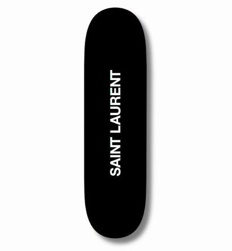 Saint Black Skateboard Deck Wall Decor